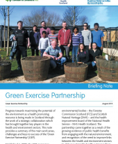 Green Exercise Partnership Briefing
